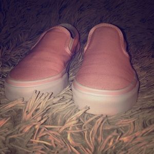 Pink Slip On Vans